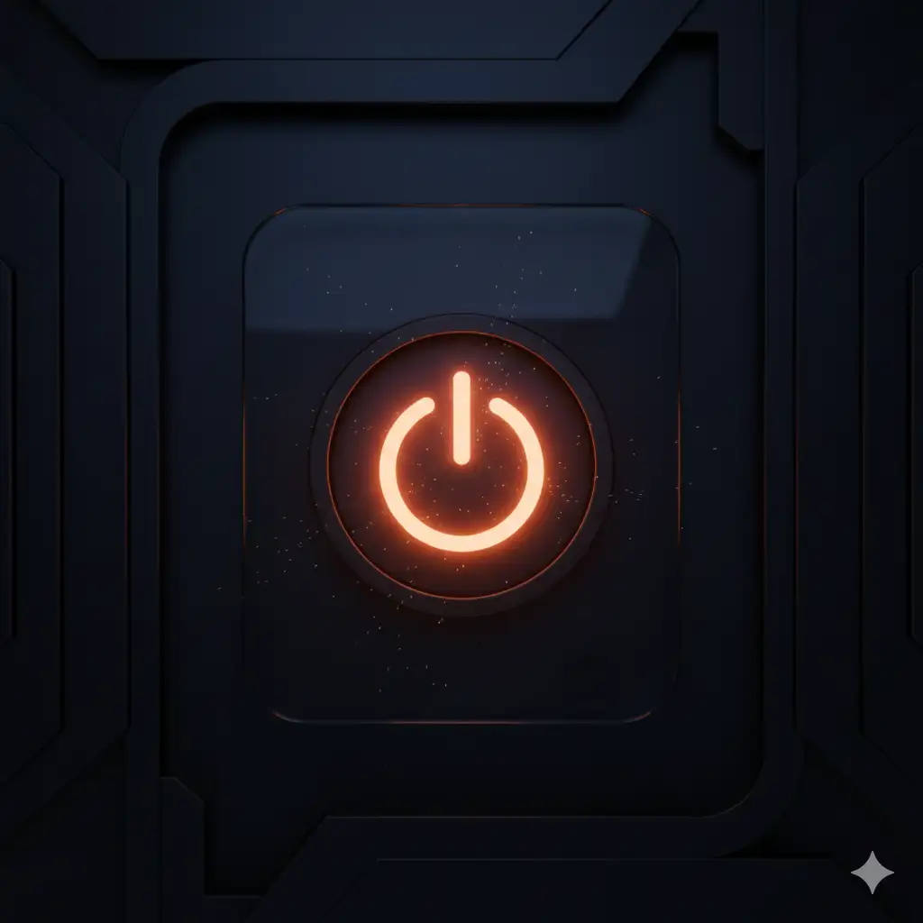 Betsin Account Deactivation Power Button Visualization