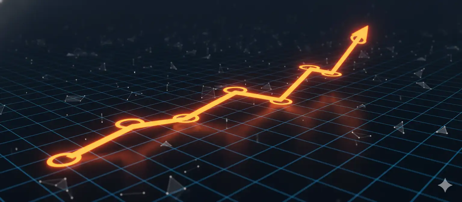 Affiliate Income Growth Graph Visualization
