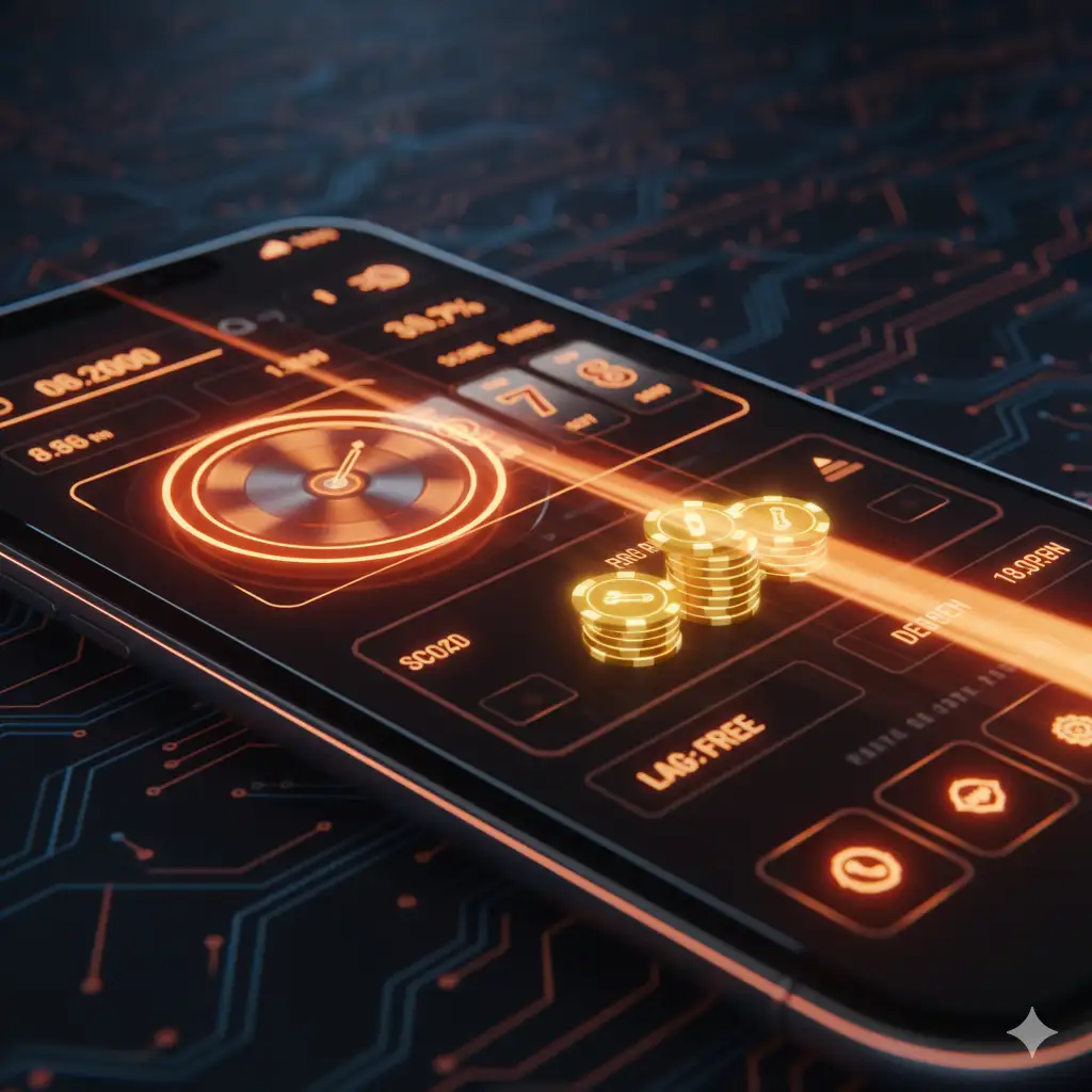 High-Speed Mobile Interface and Casino Game Performance