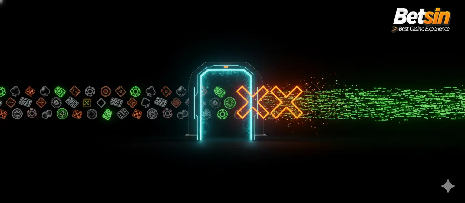 Game Filtering Process: Approved vs Blocked Icons